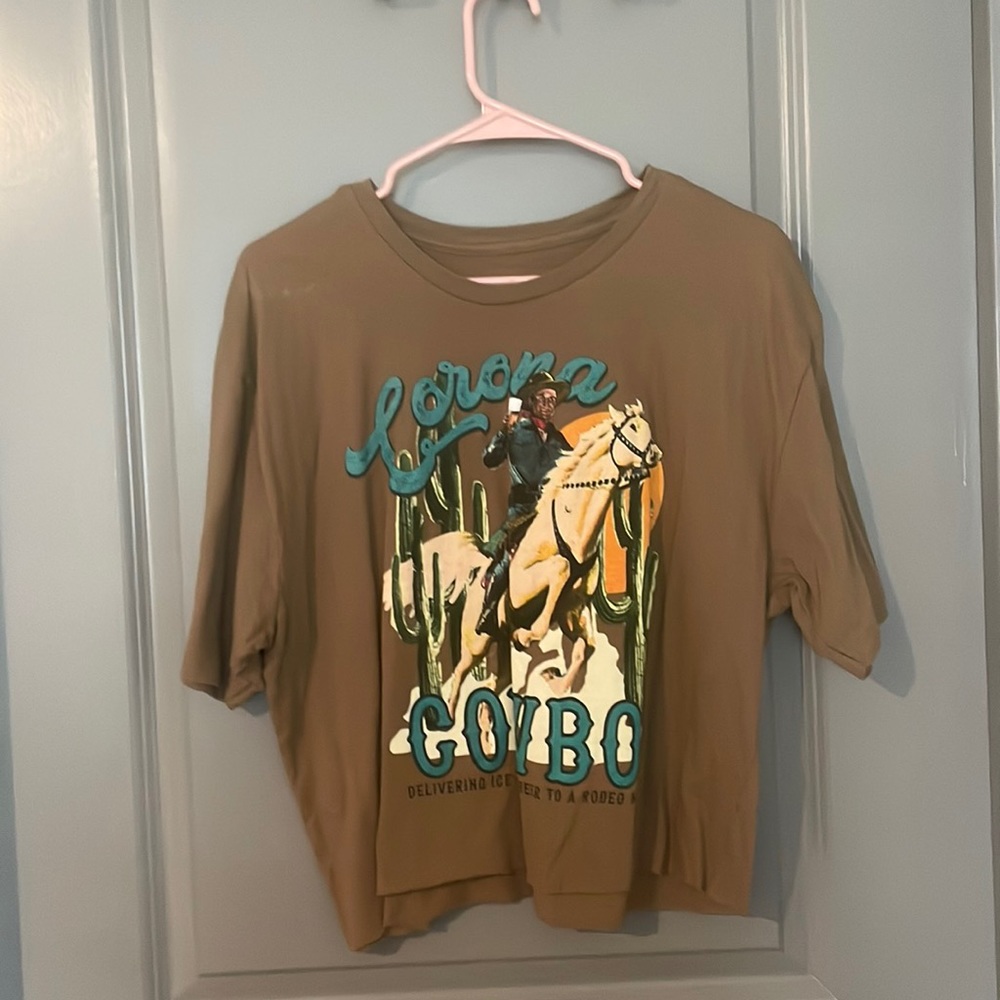 Corona Cowboy Crop Top
